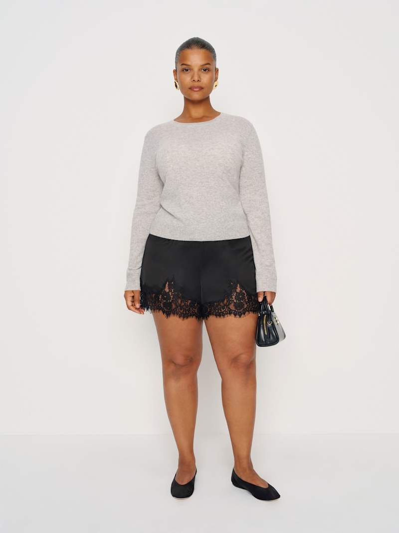 Fern Satin Short Es | Reformation (Global)