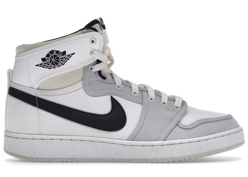 Jordan 1 Retro AJKO White Black Grey Fog | StockX