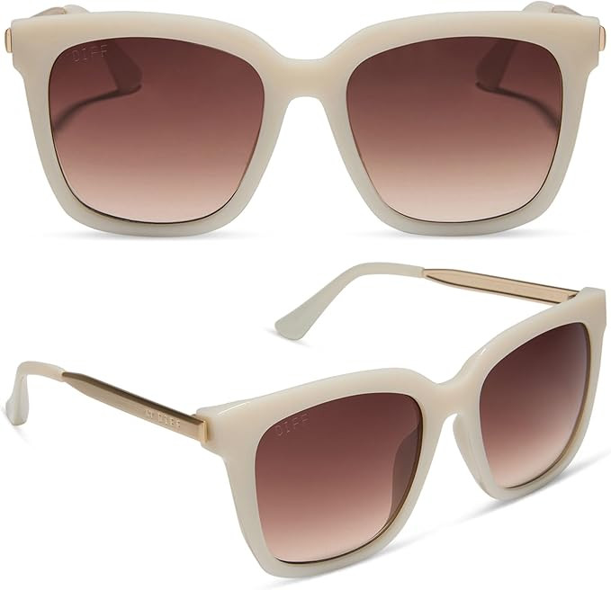 DIFF oversized lightweight square sunglasses for women, Hailey | Amazon (US)