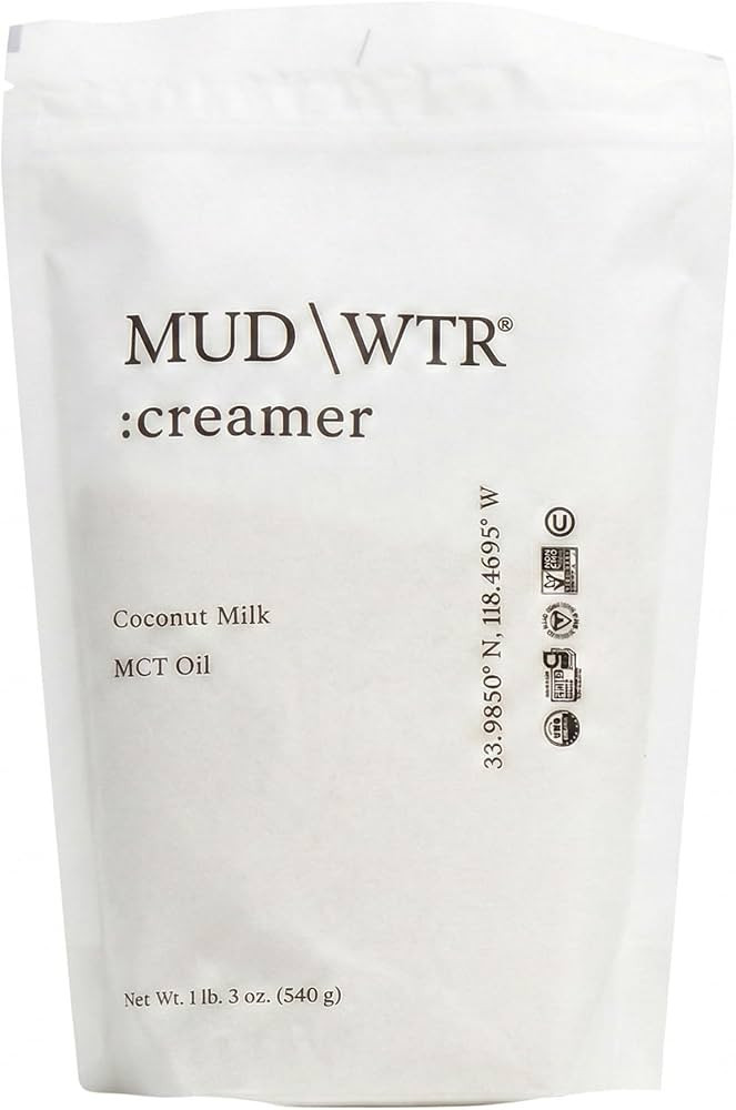 MUDWTR Plant-Based Coconut Creamer Powder | MCT Oil & Non-Dairy Coffee Creamer Powder for MUDWTR,... | Amazon (US)
