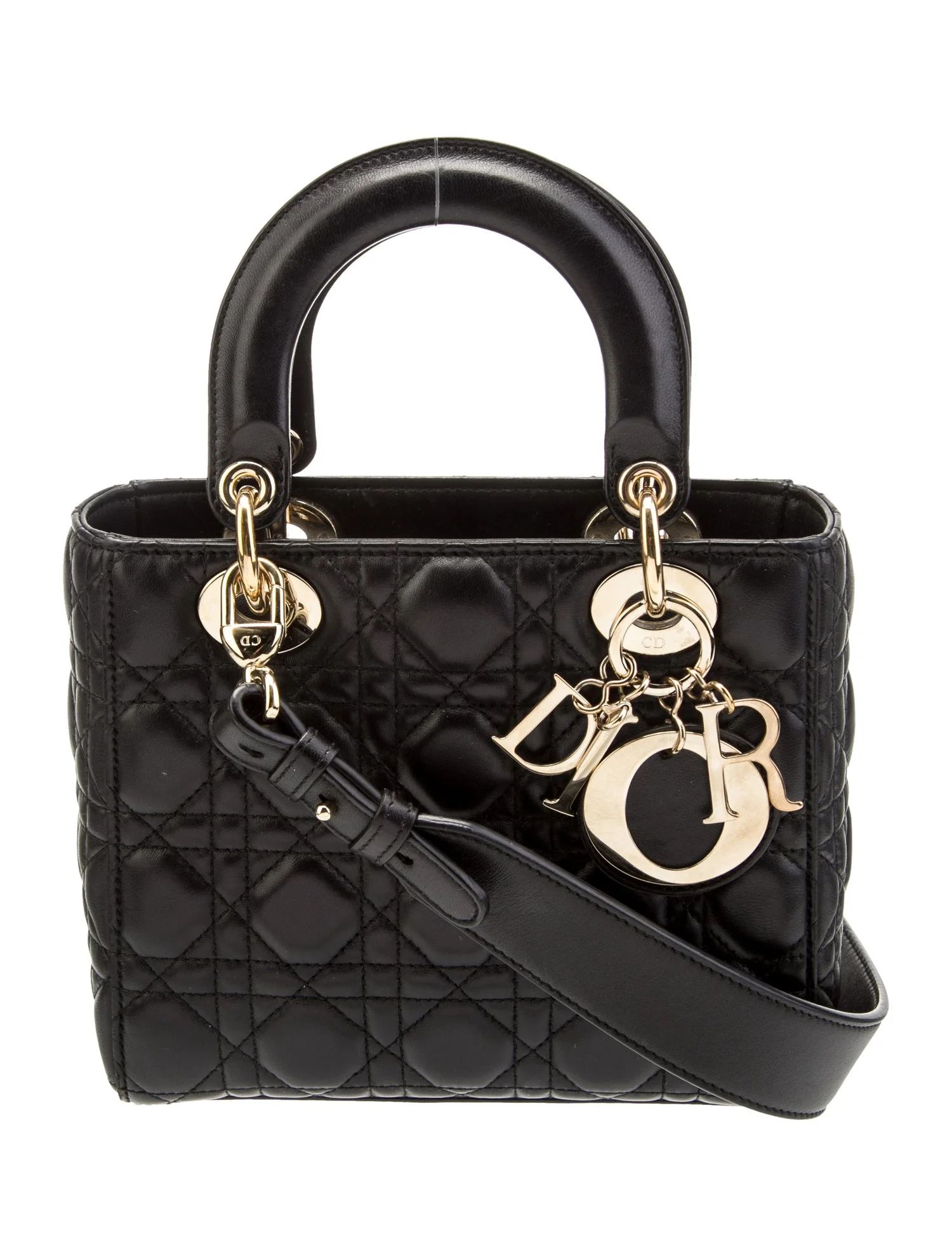 Small Cannage Lady Dior Bag | The RealReal
