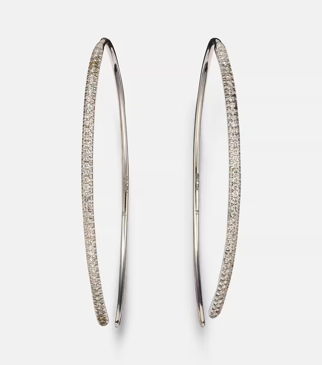 Eye 18kt gold hoop earrings with diamonds | Mytheresa (US/CA)
