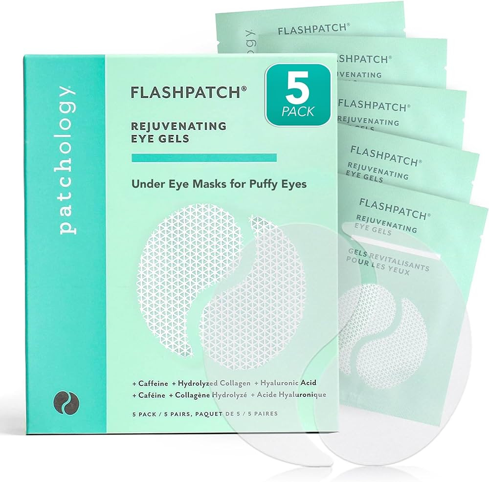Patchology Eye Gels Patch (5 Pairs) - Natural Eye Patches for Puffy Eyes, Dark Circles and Eye Ba... | Amazon (US)
