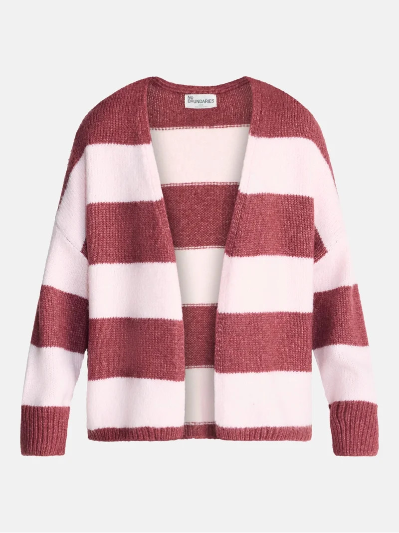 No Boundaries Women's Open Front Cardigan, Women's XXS-4X | Walmart (US)