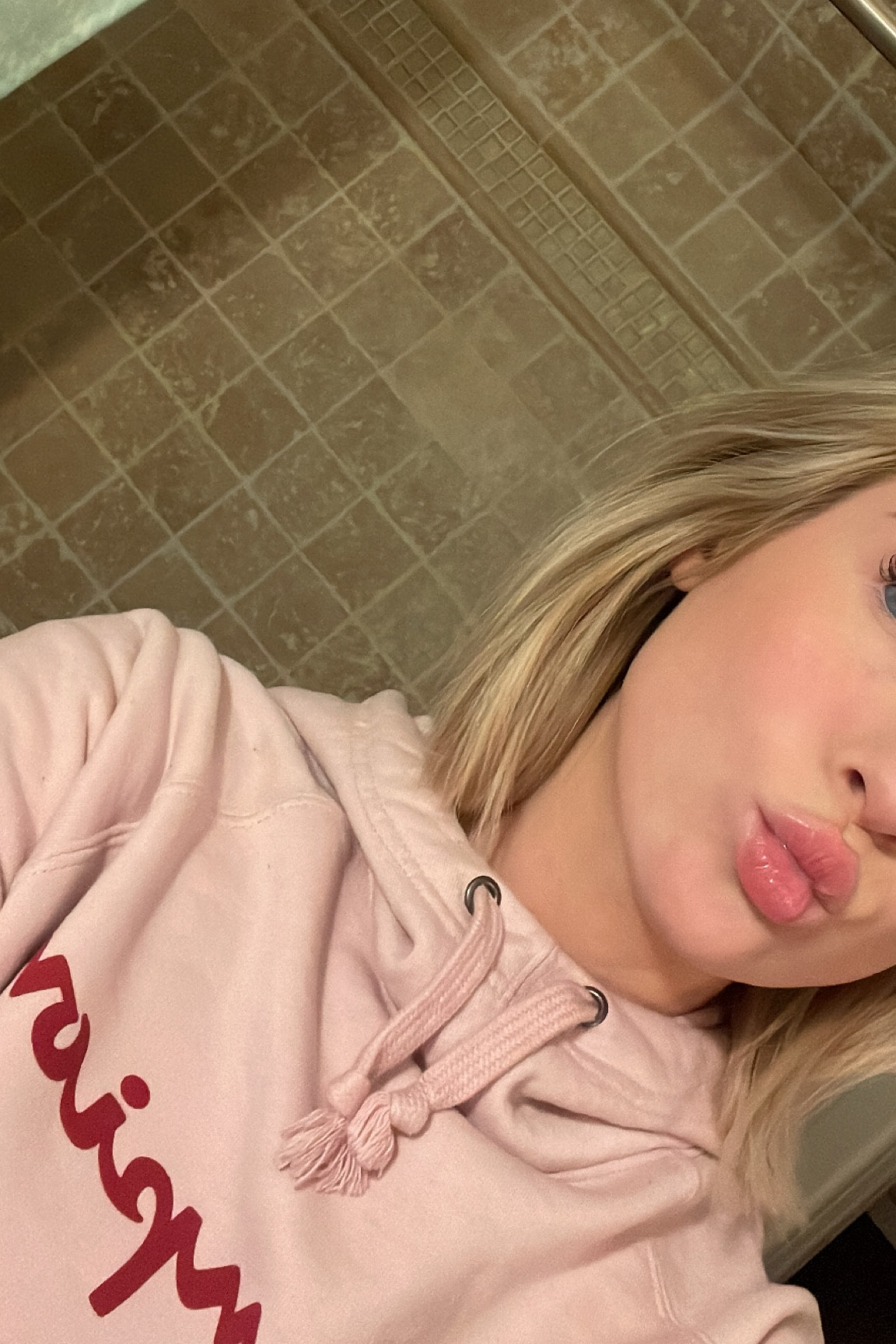 Pretty in pink 
Champion hoodie

#LTKsalealert #LTKstyletip #LTKfit