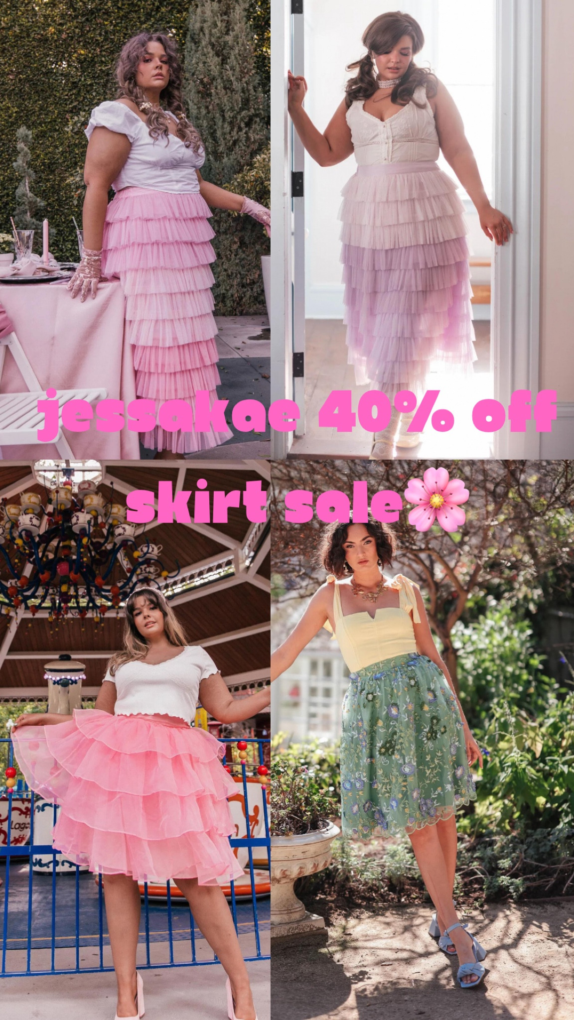 JessaKae 40% off Spring Skirt Sale! I adore their skirts because the back is always elastic, they’re high quality, don’t ride up, and don’t itch! All go up to a plus size 6X! 

#LTKstyletip #LTKfindsunder100 #LTKplussize