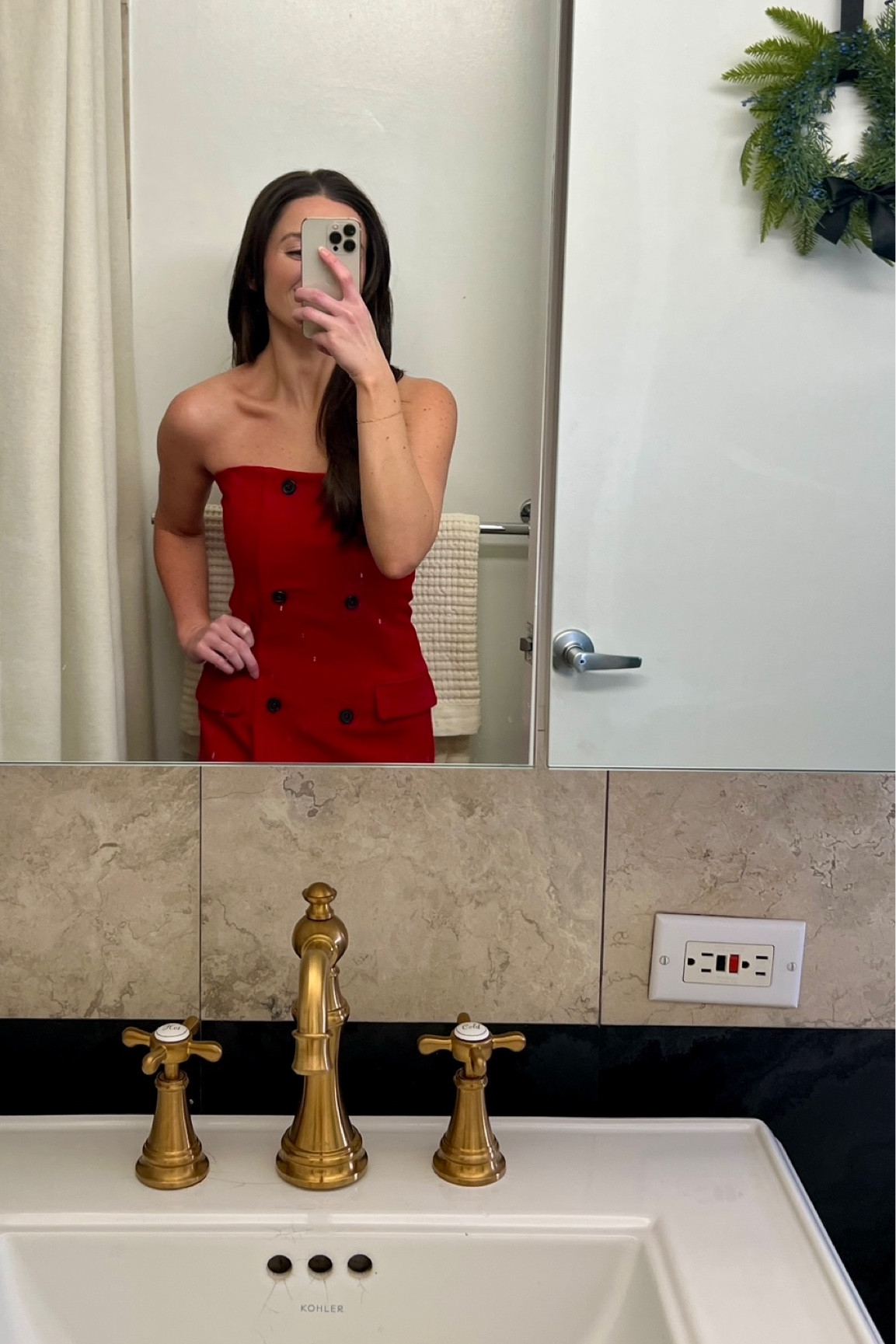 The bathroom faucet has been replaced & I’m in love!!!! 

#LTKhome