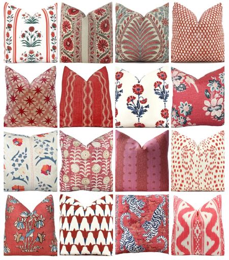 Red pillows, red designer pillow, red Etsy pillow, red Robert Kime pillow, red Schumacher pillow, red Thibaut pillow, red block print pillow, red floral pillow, red Molly Hahon pillow, red Brunschwig and Fils pillow, red chinoiserie pilloww

#LTKhome #LTKfindsunder100