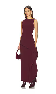 SRG Eloise Dress in Oxblood from Revolve.com | Revolve Clothing (Global)