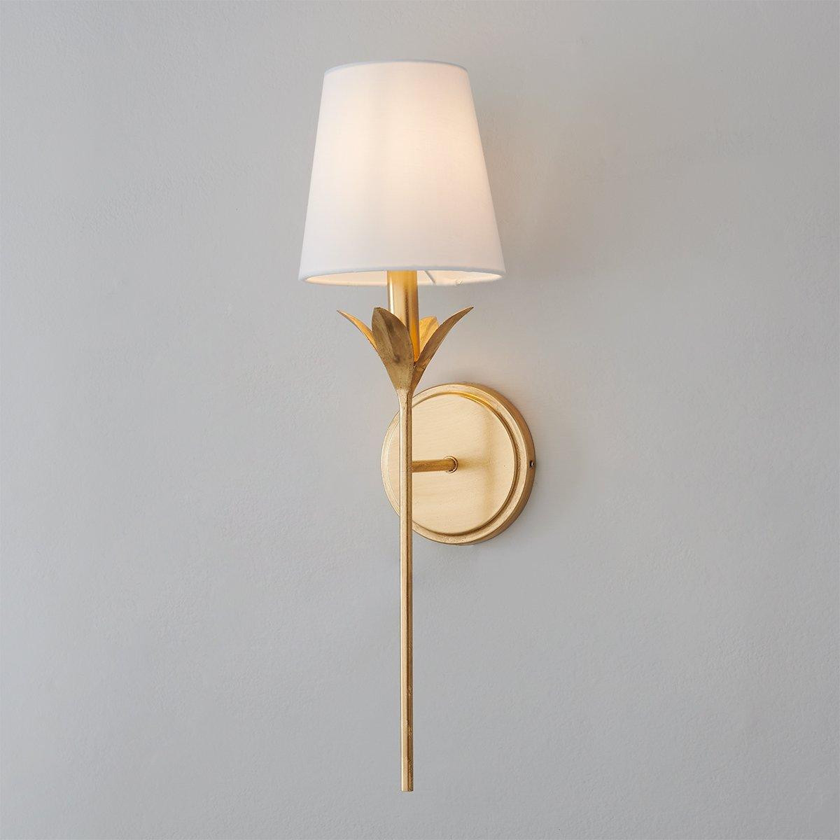 Olive Leaf Stem Sconce | Shades of Light