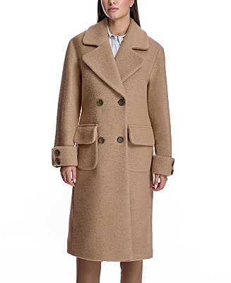 Julia & Stella by Maximilian Women's Wool Wrap Coat - Macy's | Macy's