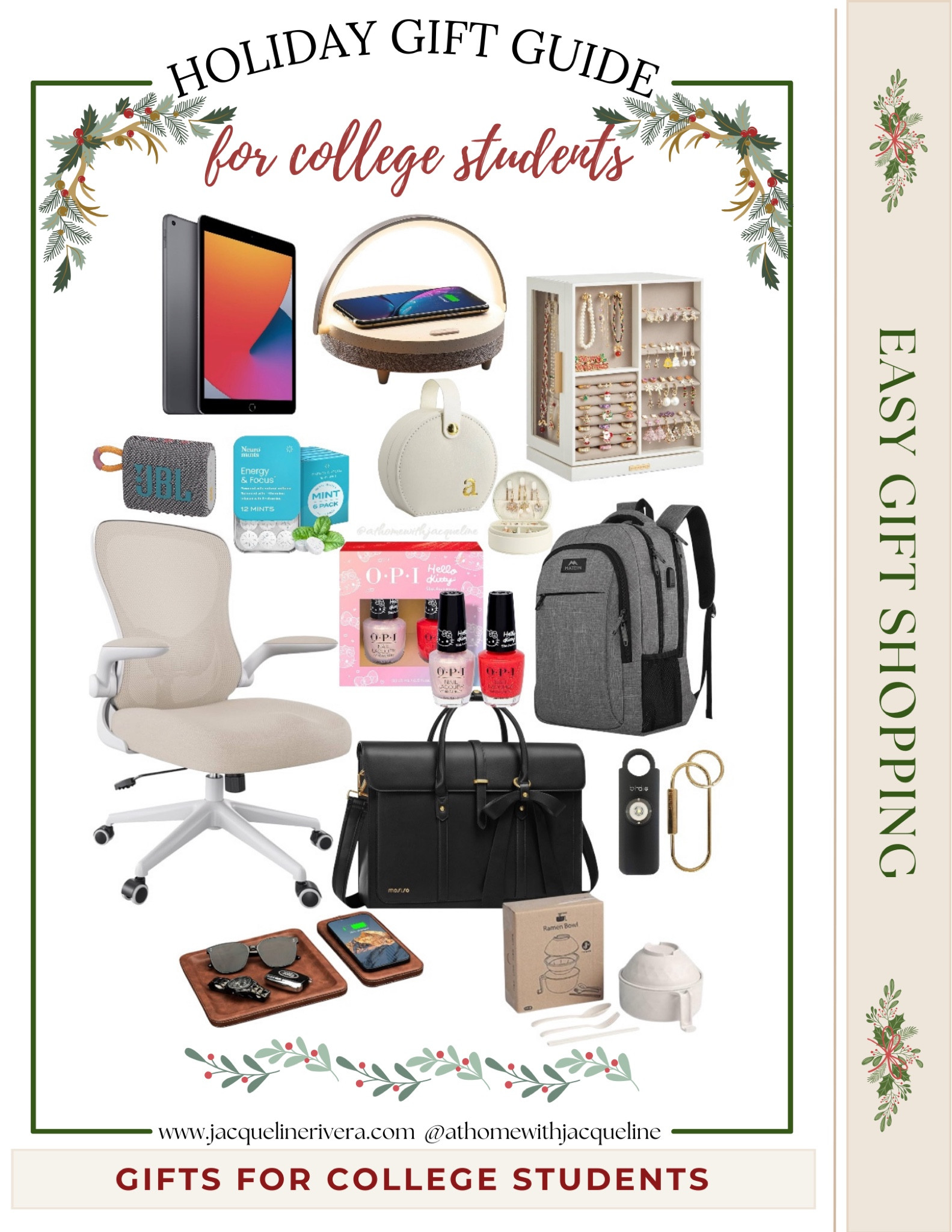 Holiday gift guide for college students  

#LTKHoliday #LTKGiftGuide #LTKKids