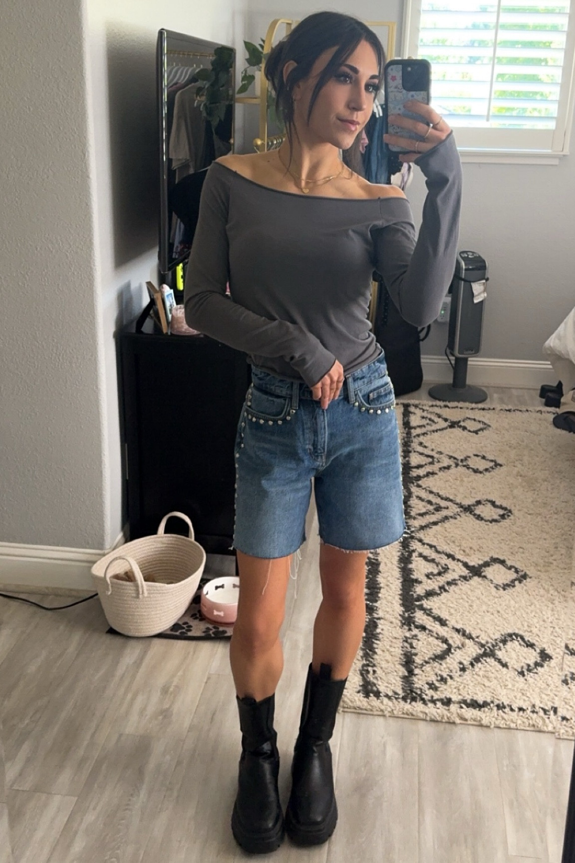 Summer Outfit 🩶

Wearing my favorite shorts! I own them in 4 colors 🤭

Long shorts or jorts are so in this year & have been my favorite style of shorts for years!

Linking mine + some similar long shorts that are currently on sale & under $50 if you’re in the market 🛍️

#LTKSeasonal #LTKsalealert #LTKfindsunder50