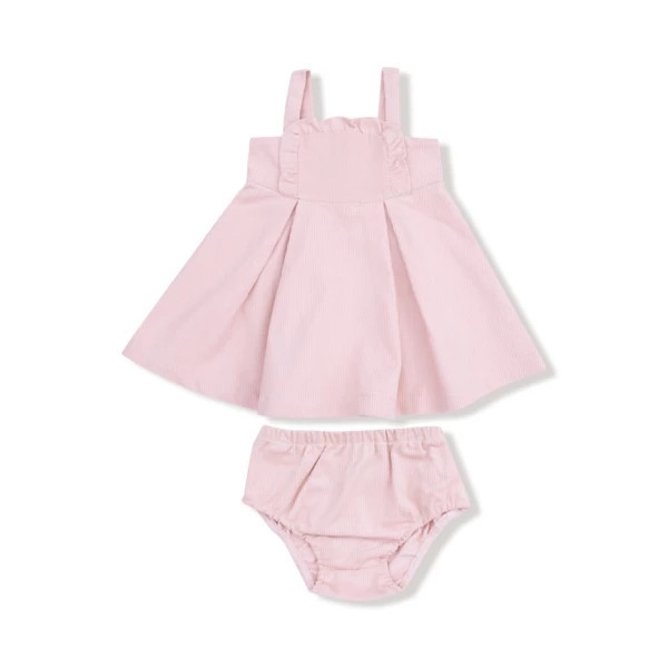 Girls' Angel Dear Cord Ruffle Dress 6/12 mo. Pink | Scheels