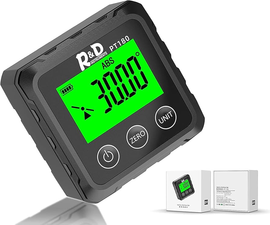 Digital Angle Finder Magnetic PT180 Table Saw Angle Finder Tool - Digital Inclinometer -4 of 90 D... | Amazon (US)