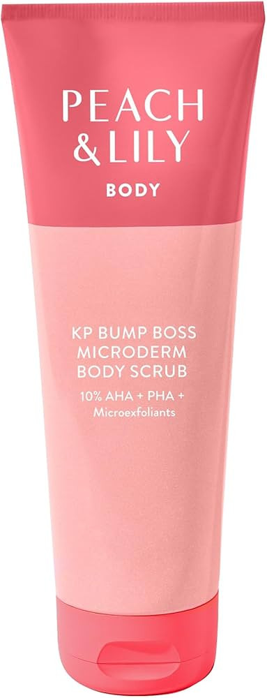 Peach & Lily - KP Bump Boss Microderm Body Scrub (8.11 oz) - 10% AHA + PHA - Microexfoliants - Hy... | Amazon (US)