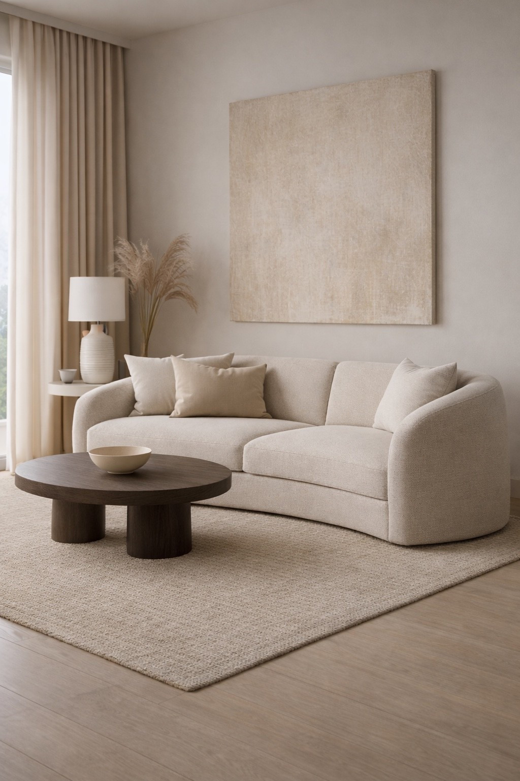 Minimal modern living room with a soft neutral sofa, sculptural coffee table and warm beige palette.
Perfect inspiration for calm interiors, cozy modern homes and timeless design. #neutralinterior
#modernlivingroom
#softminimal
#beigeaesthetic
#cozyhome
#interiorinspo
#moderninteriors
#luxuryminimal


#LTKGiftGuide #LTKSeasonal #LTKHome
