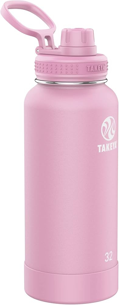 Takeya Actives 32 oz Vacuum Insulated Stainless Steel Water Bottle with Spout Lid, Premium Qualit... | Amazon (US)