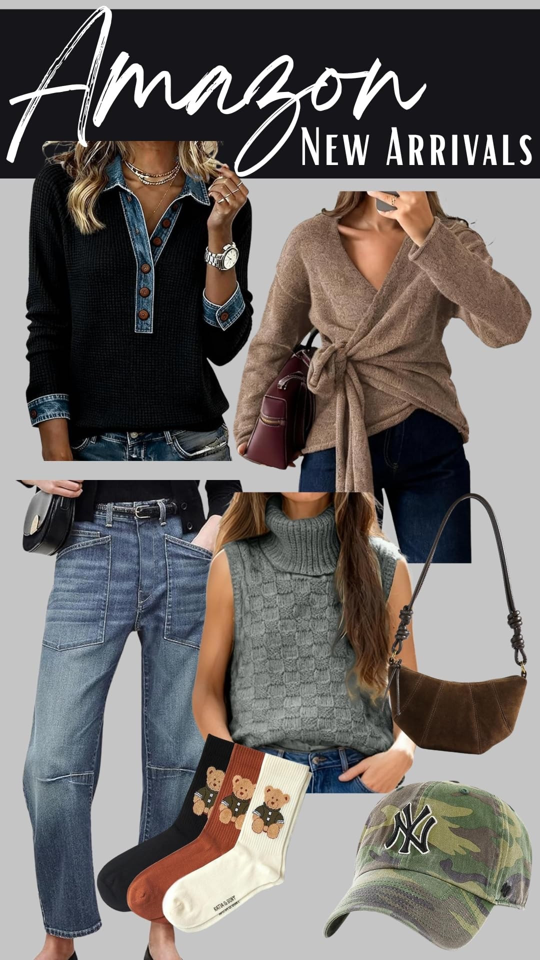 Amazon New Arrivals!

#LTKFindsUnder100 #LTKootd #LTKgrwm