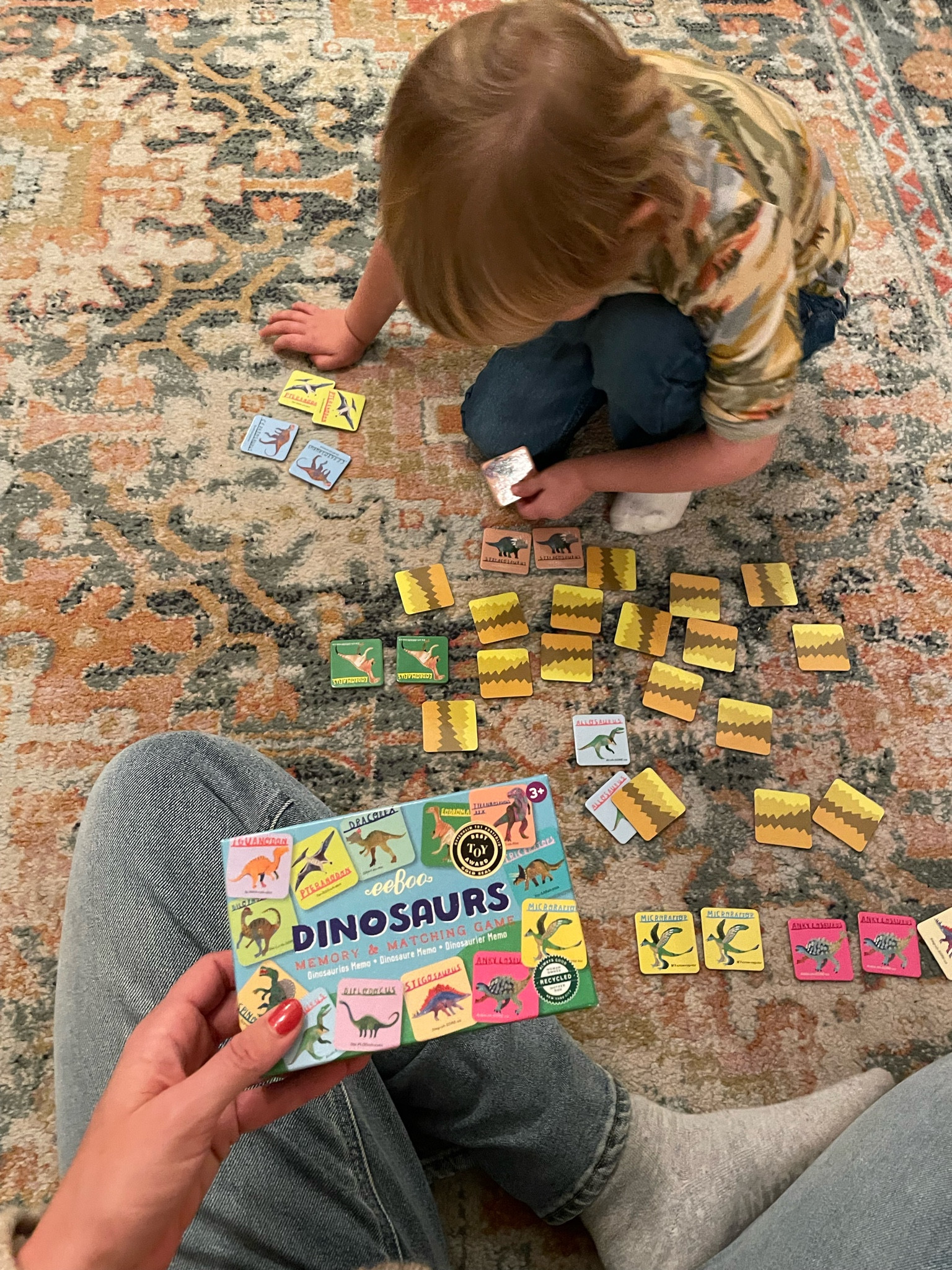 Toddler gift idea - dinosaurs matching cards game

Perfect for sorting when they are just learning too

Gifts for 3 year olds, 4 year olds & 5 year olds 

#LTKkids #LTKGiftGuide #LTKHoliday