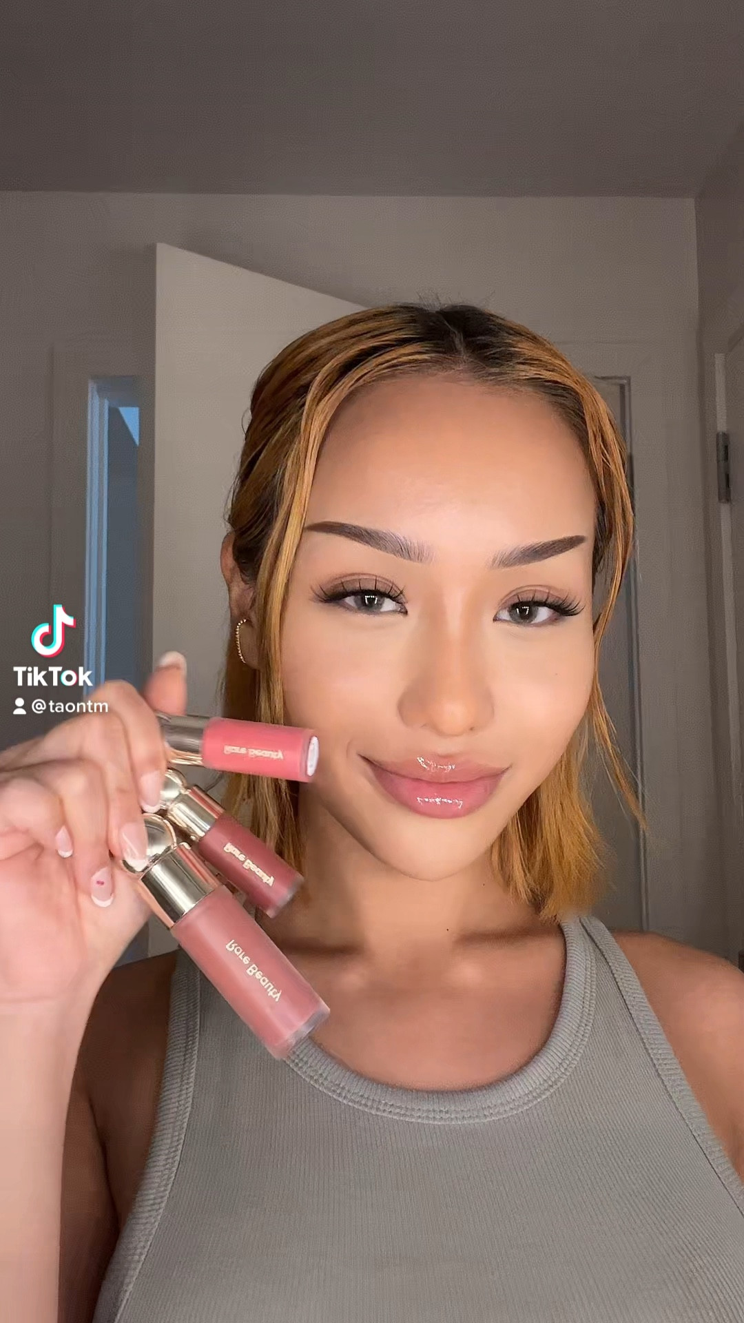 Eye, Cheek, and Lip using this Rare Beauty Blush set 💓 

#LTKbeauty