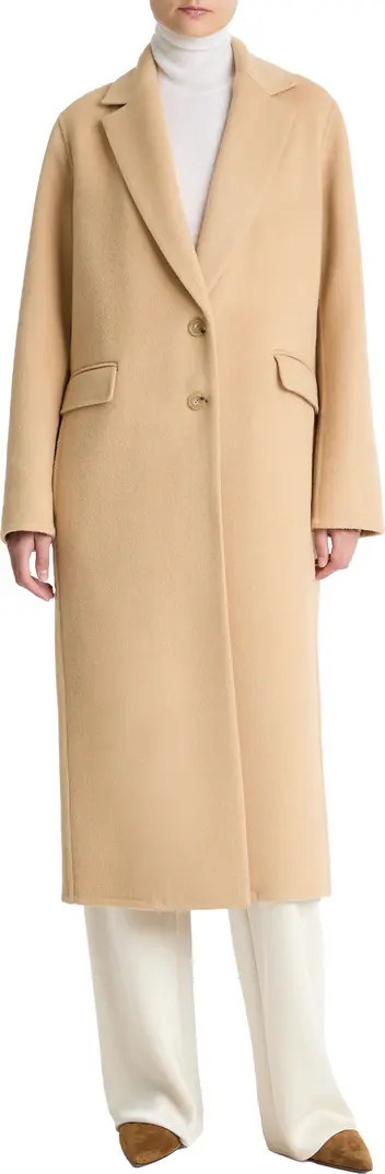 Vince Classic Wool Blend Coat | Nordstrom | Nordstrom