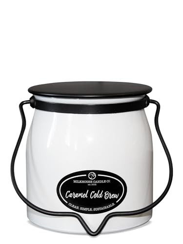 Milkhouse Candle Company, Caramel Cold Brew, Creamery Collection, Scented Soy Candle: Butter Jar Candle, 16-Ounce | Amazon (US)
