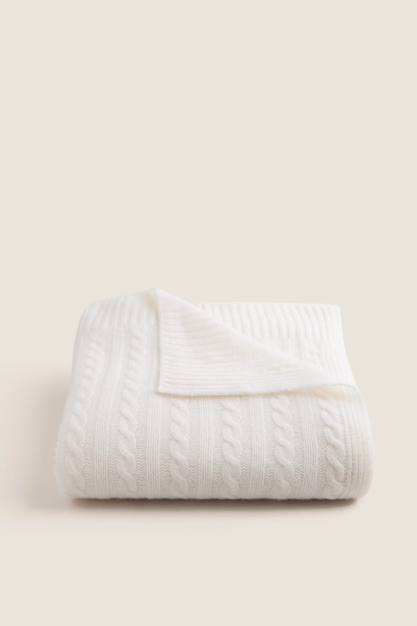 Cream Cashmere Blanket | Tuckernuck (US)