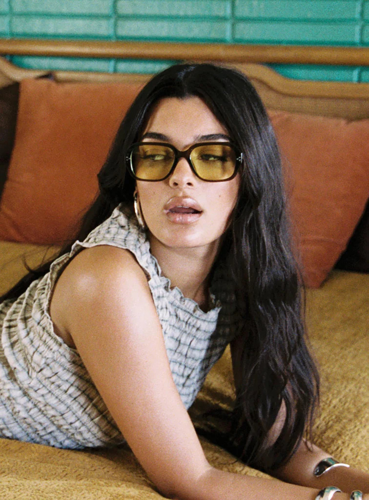 Carolena Sunglasses Olive | Princess Polly US