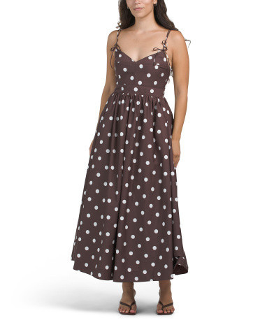 Polka Dot Dress For Women, Cotton | TJ Maxx