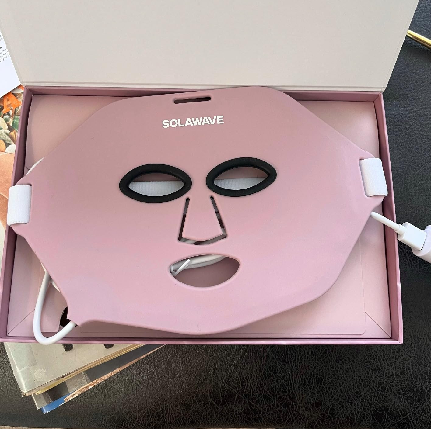 Solawave Wrinkle Retreat Light Therapy Face Mask | Red Light Mask with Infrared Light to restore ... | Amazon (US)