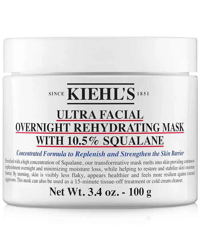 Ultra Facial Overnight Hydrating Mask With 10.5% Squalane, 3.4 oz. | Macys (US)