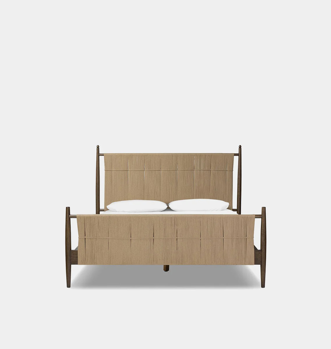 Richard Natural Rush Bed | Amber Interiors
