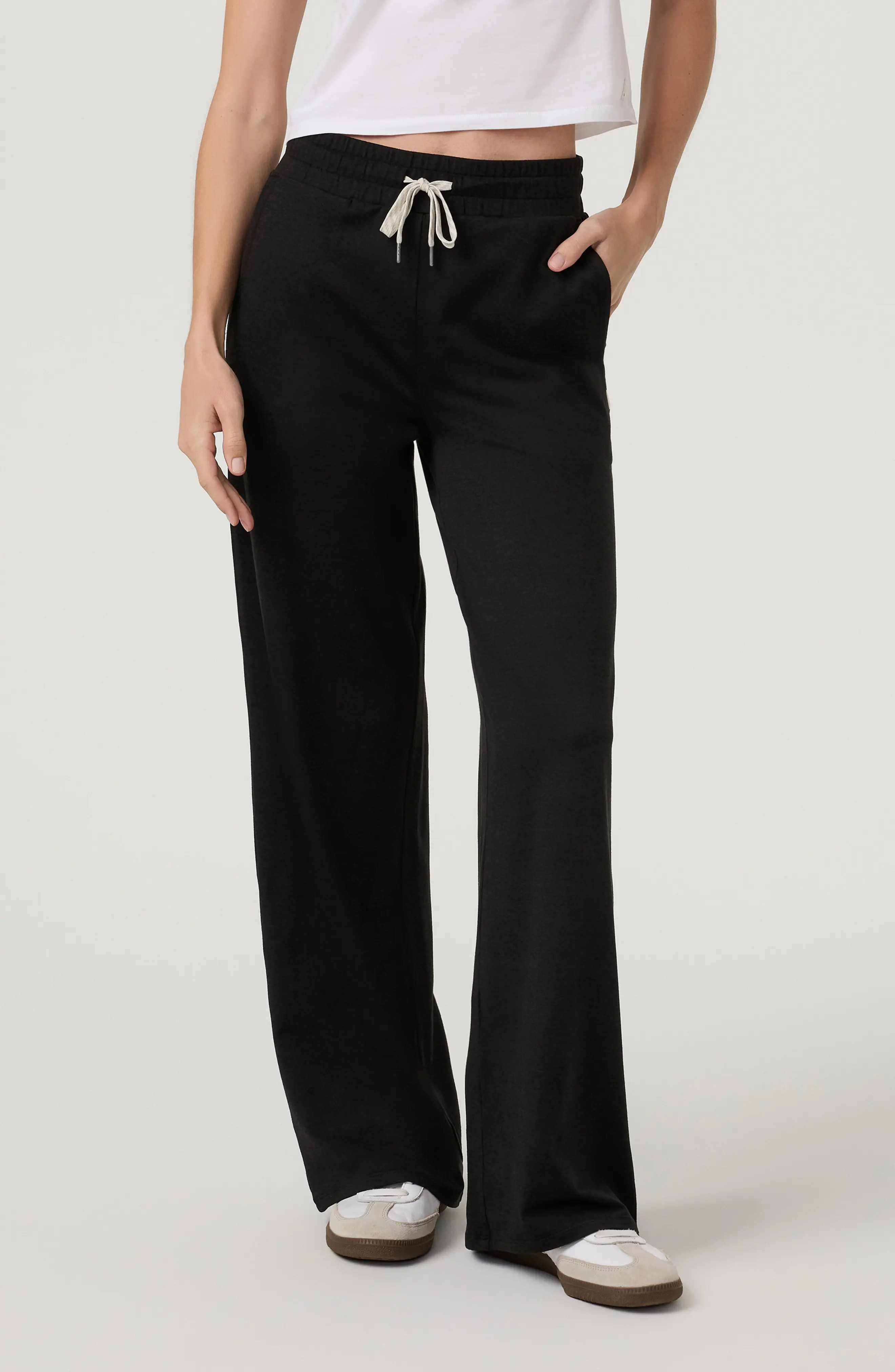Halo Essential Wide Leg Sweat Pants (Women) | Nordstrom | Nordstrom