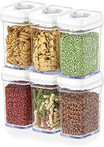 DWËLLZA KITCHEN Airtight Food Storage Containers with Lids Airtight – 6 Piece Set - Air Tight ... | Amazon (US)