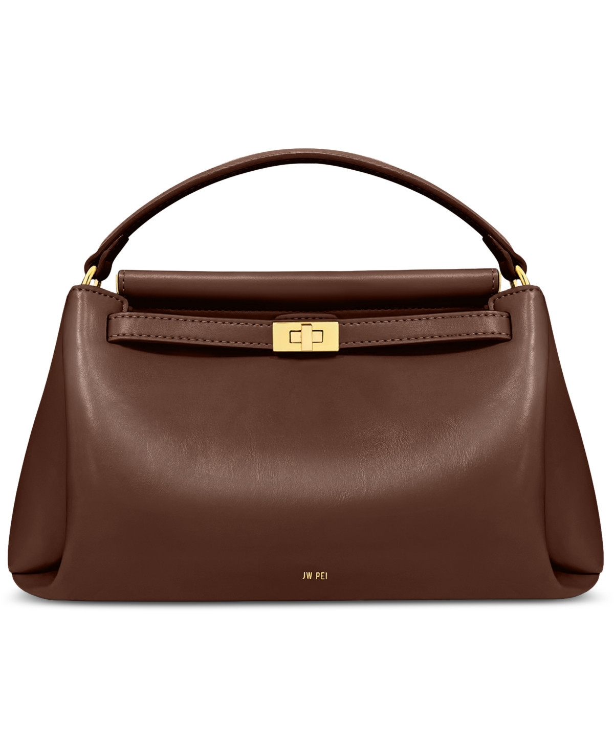 Jw Pei Carmen Top Handle Mini Satchel Handbag - Reddish Brown | Macy's
