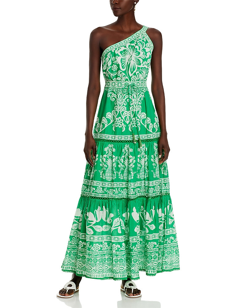 Farm Rio Sweet Garden Green Maxi Dress | Bloomingdale's (US)