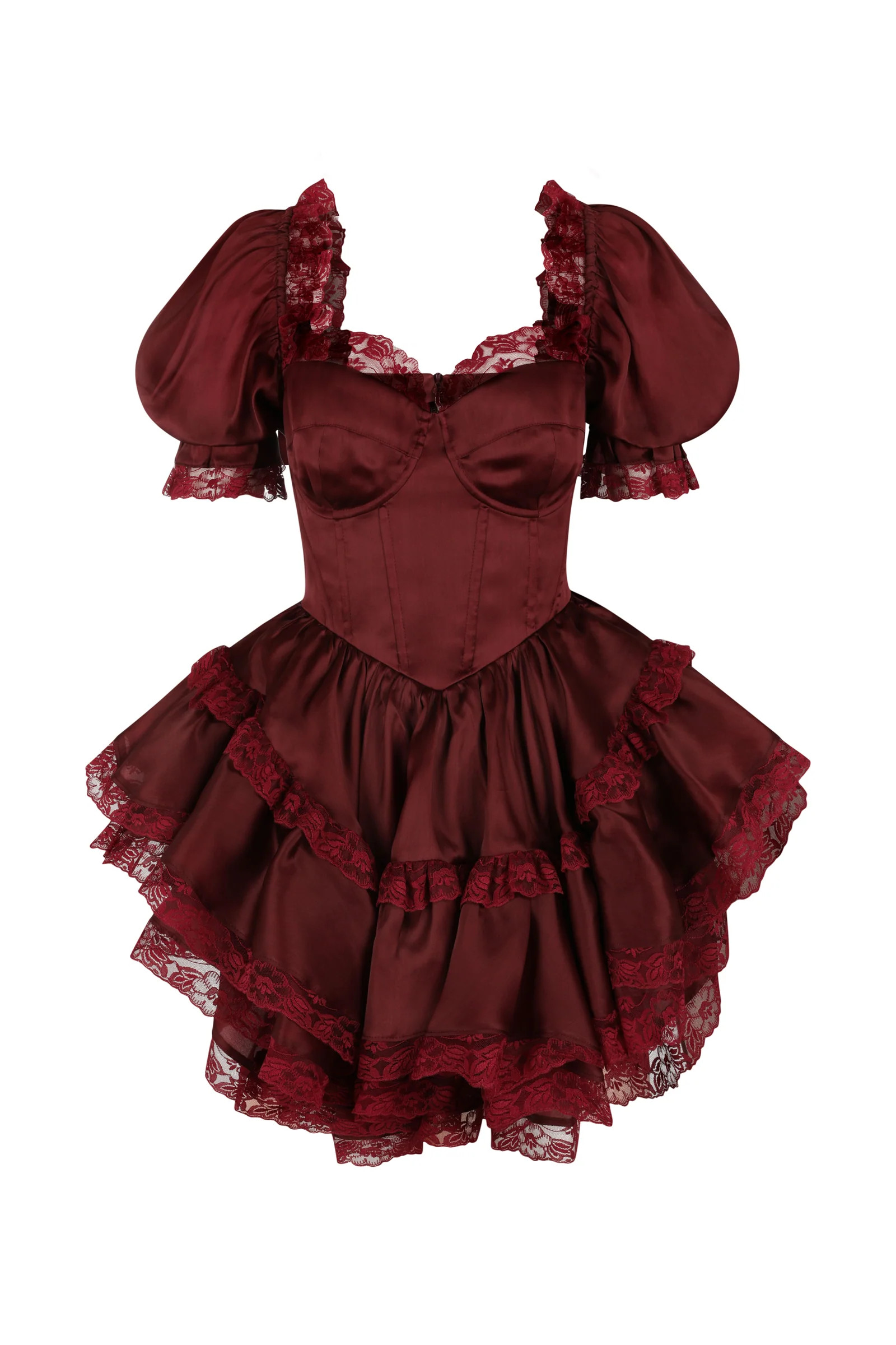 The Bordeaux Cecile Dress | Selkie Collection