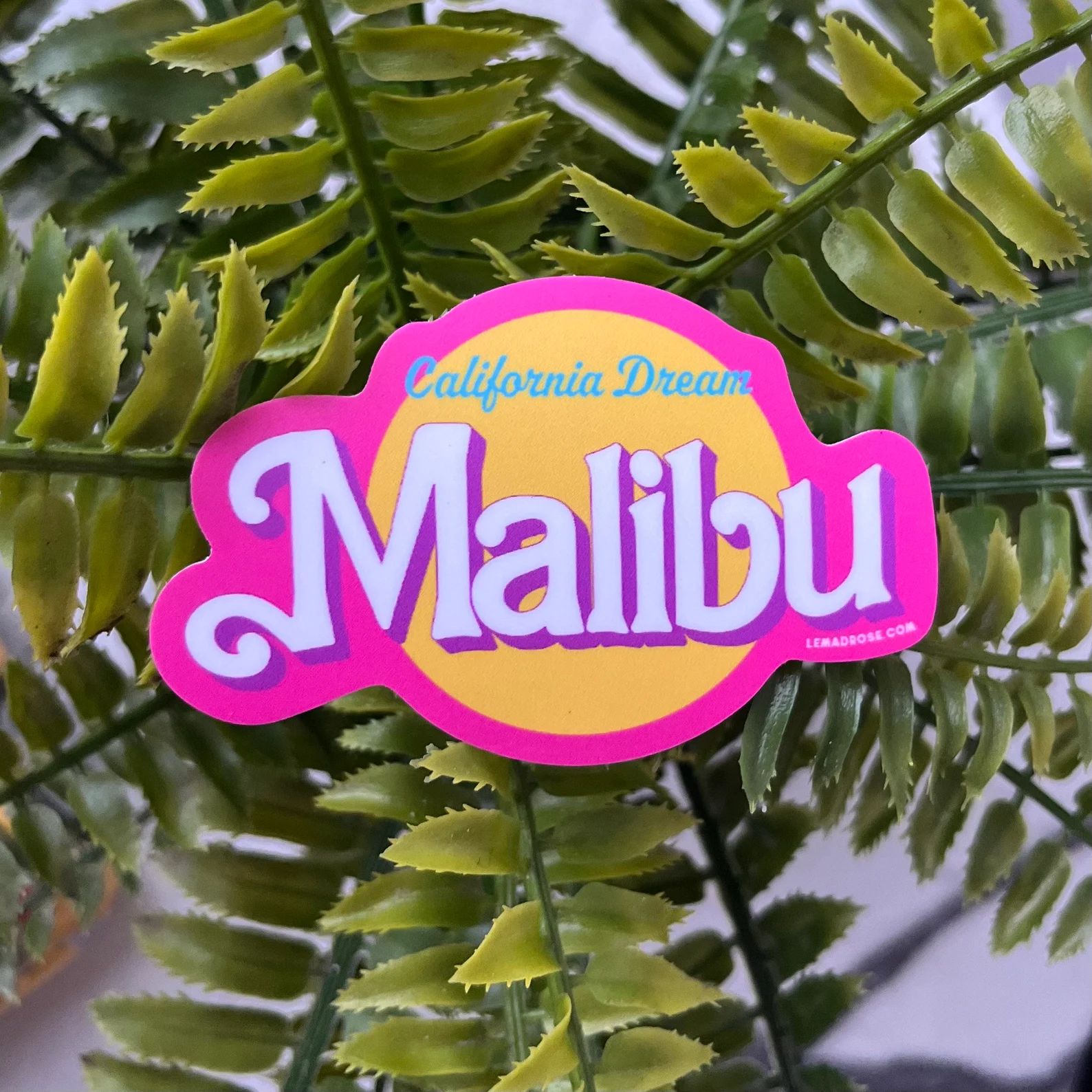 Malibu Barbie Inspired Vintage Sticker - Etsy | Etsy (US)