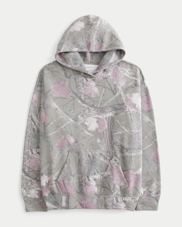 Oversized Camo Hoodie | Hollister (US)