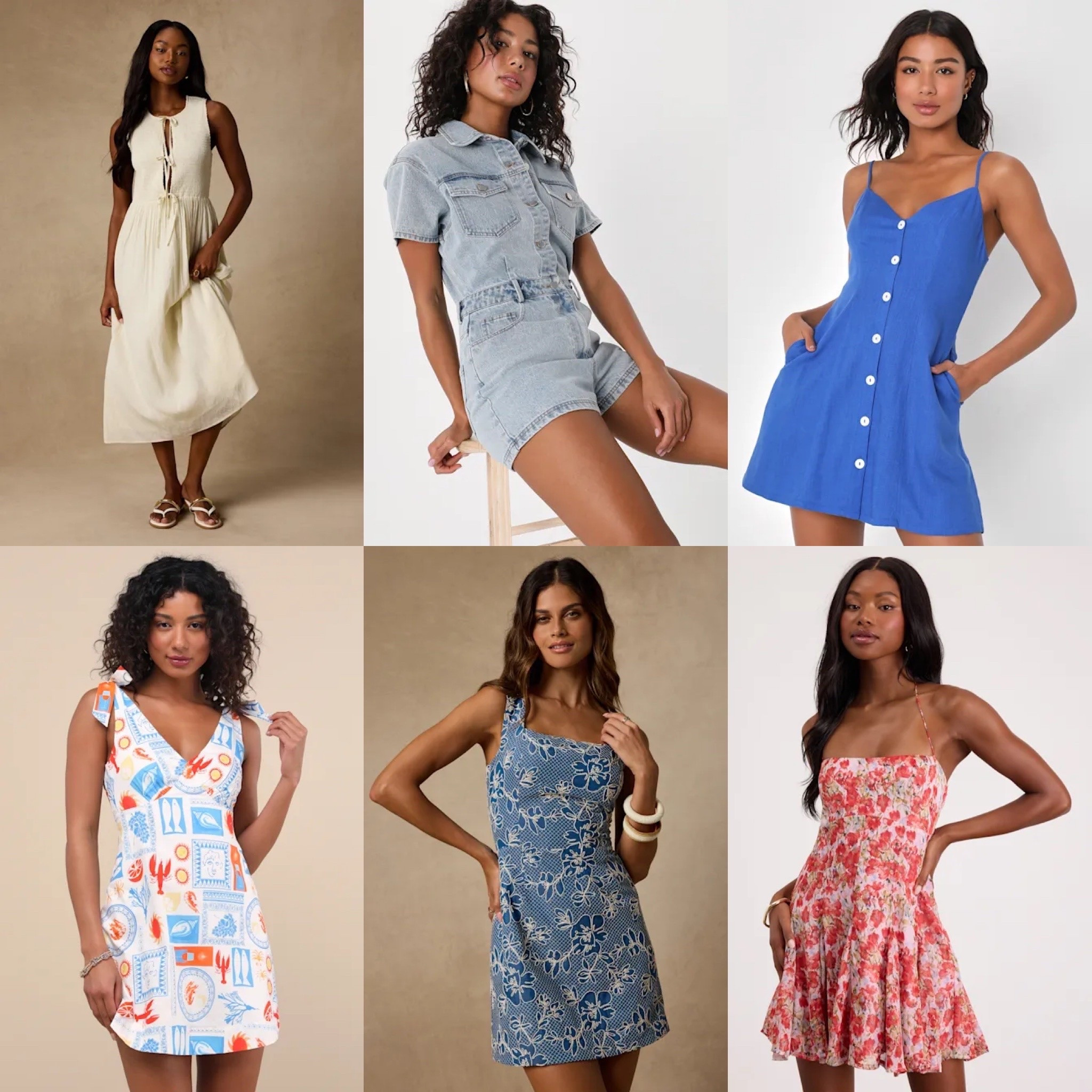 Summer cuties from Lulus 💙

#LTKSeasonal #LTKTravel #LTKSwim