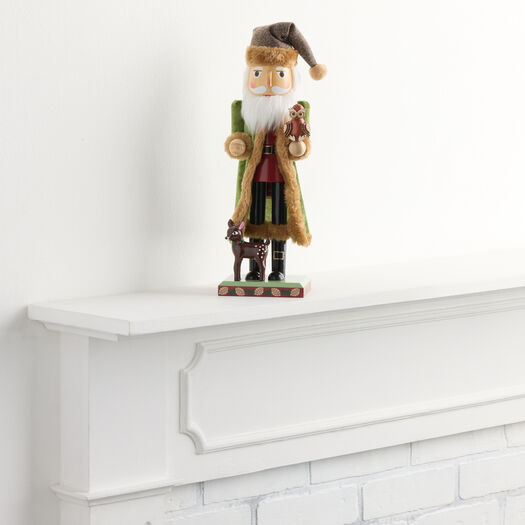 Woodland Nutcracker with Owl and Deer Decor by World Market | World Market