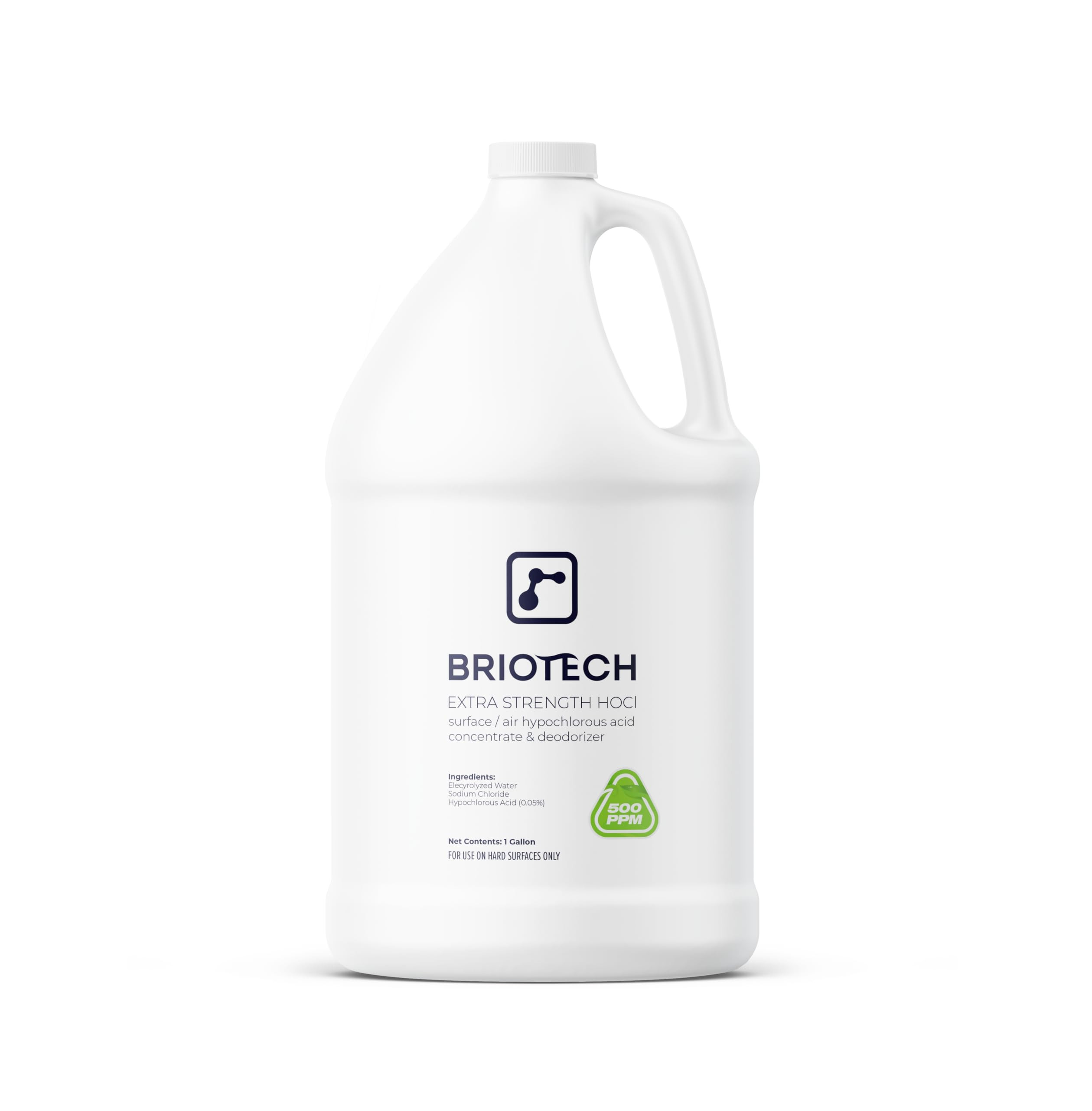 BRIOTECH Surface/Air 500, Pure Hypochlorous 500 PPM for ULV Foggers Sprayers & Humidifiers, Profe... | Amazon (US)