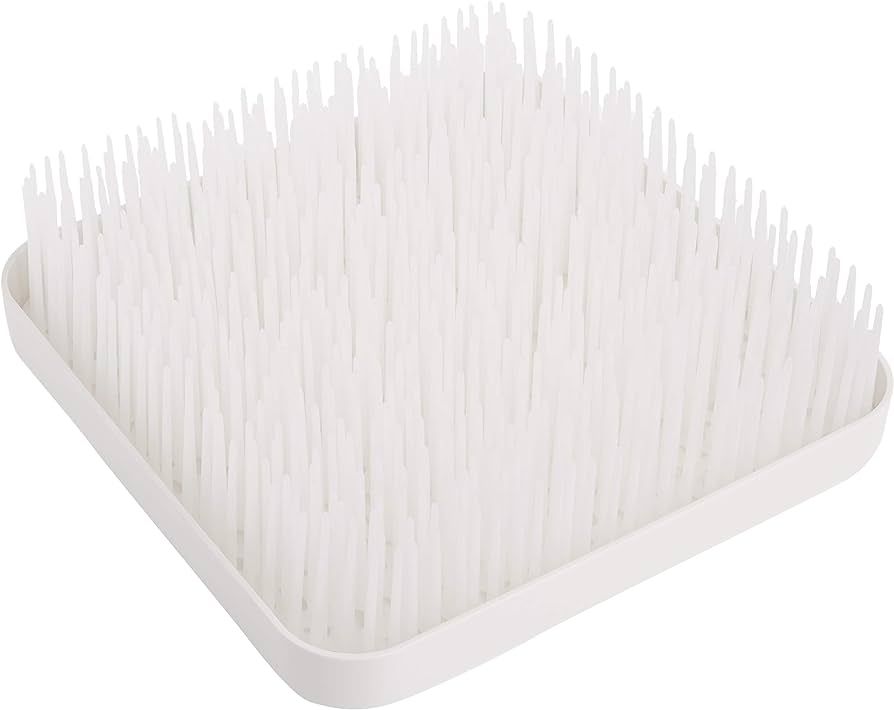 Boon Grass Countertop Drying Rack For Kitchen, Plastic - Winter White | Amazon (US)
