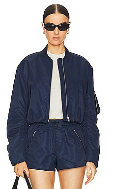 Maggie Cropped Bomber
                    
                    Rag & Bone | Revolve Clothing (Global)