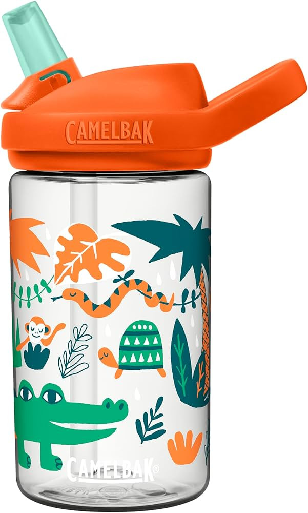 CamelBak eddy+ 14oz Kids Water Bottle with Tritan Renew – Straw Top, Leak-Proof When Closed | Amazon (US)
