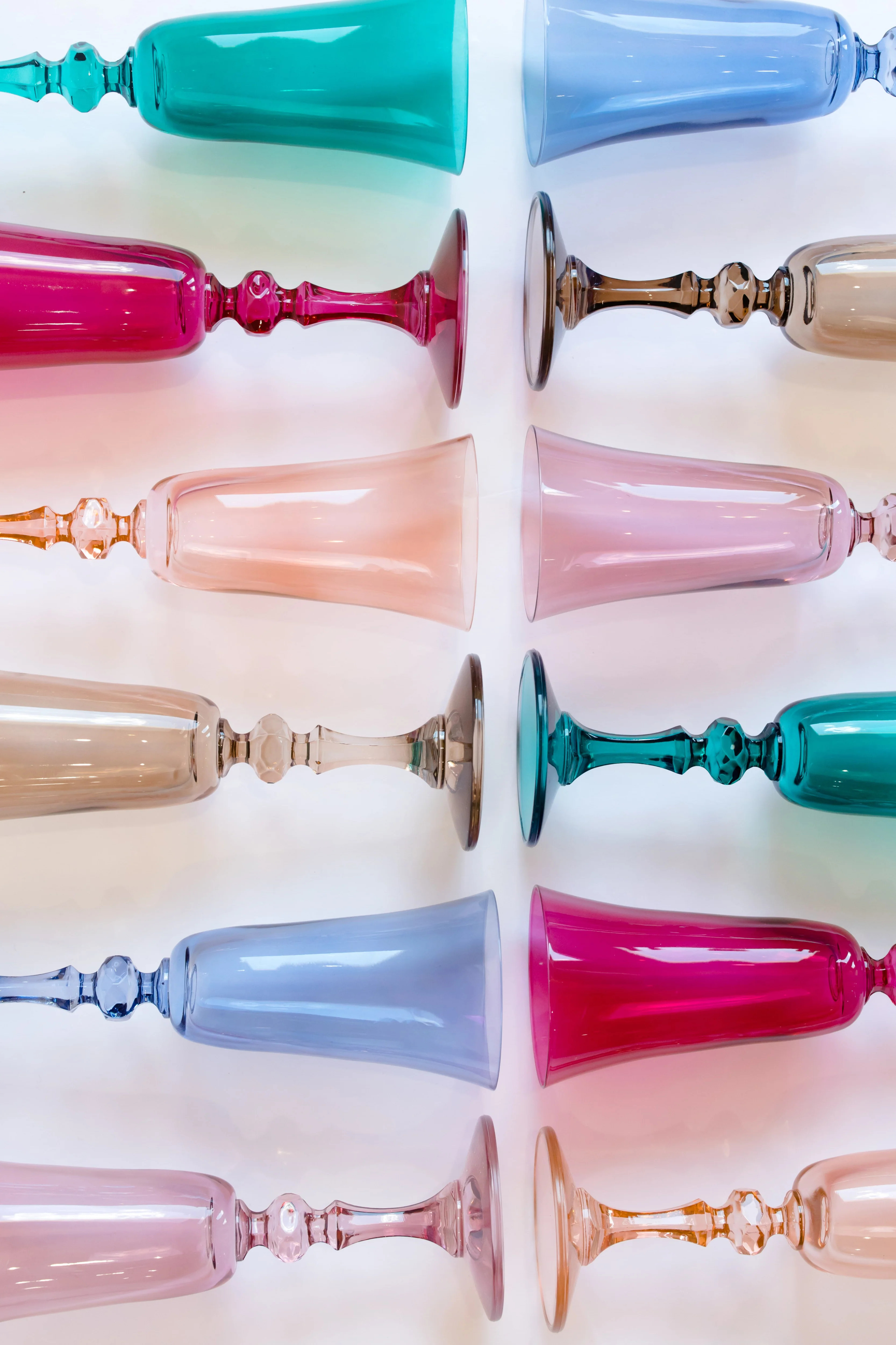 Estelle Colored Regal Flute - Set of 6 {Mystery Box} | Estelle Colored Glass