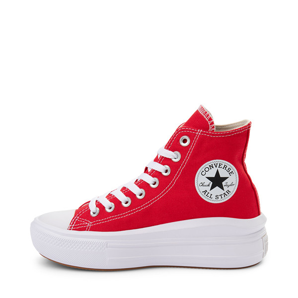 Womens Converse Chuck Taylor All Star Hi Move Platform Sneaker - Go With The Flow Red | Journeys