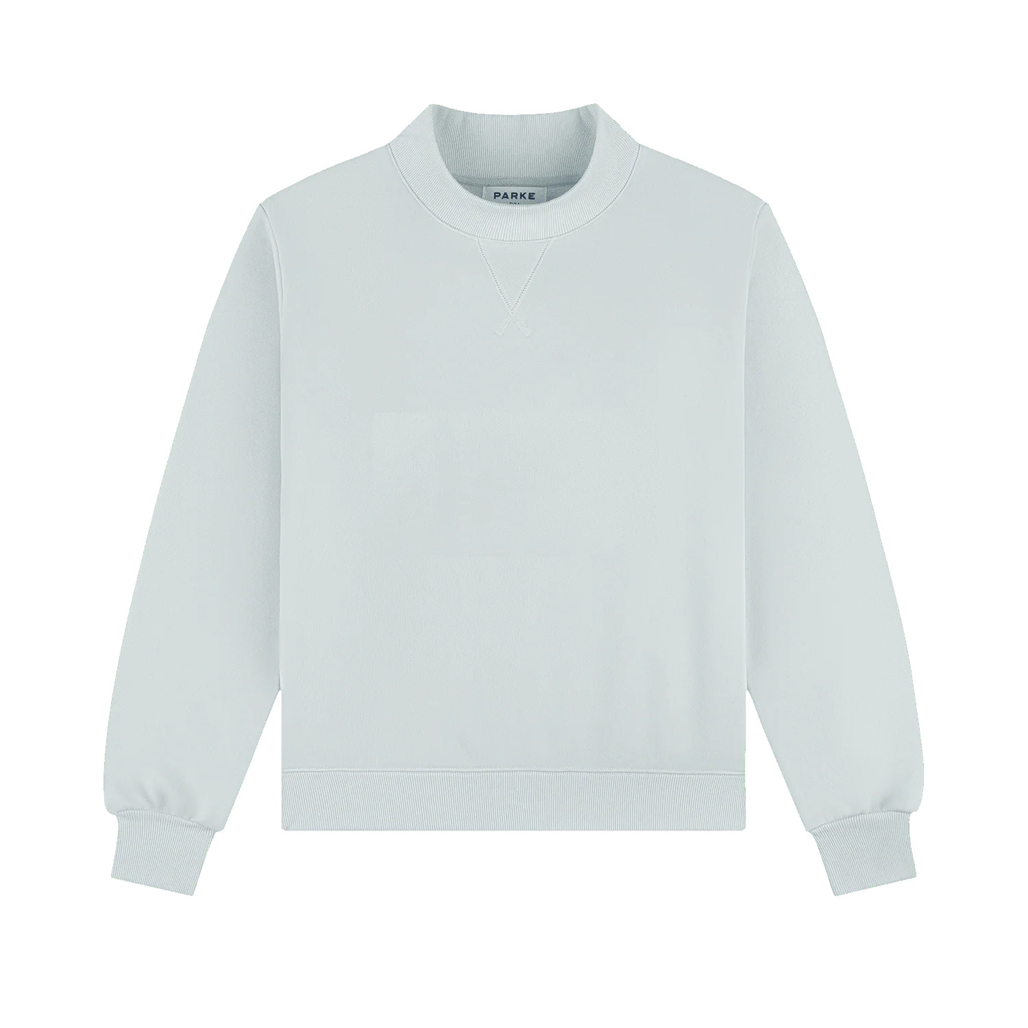 Bridal Classic Mockneck - Pale Blue | Parke