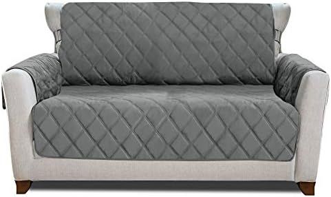 Mighty Monkey Premium Reversible Loveseat Slipcover, Seat Width to 54 Inch Furniture Protector, 2... | Amazon (US)